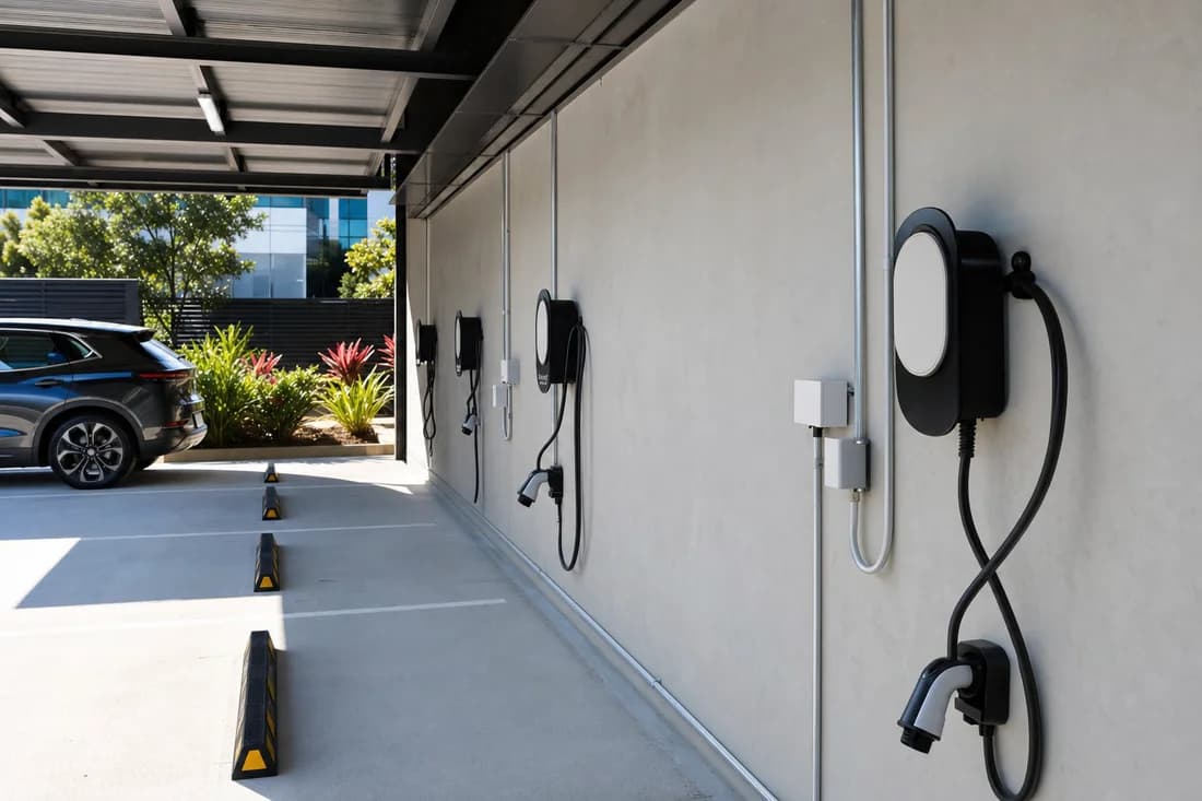 Commercial EV Charging for a Gold Coast business