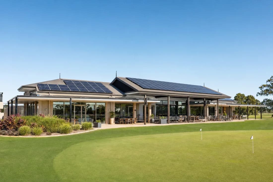 100 kW with 98 kWh of storage commercial solar installed for 100 kW with 98 kWh of storage at Bulimba, Brisbane