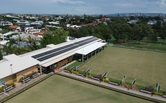 752 kW across the Resilient Clubs Program commercial solar installation at Brisbane, multiple sites, photograph 2