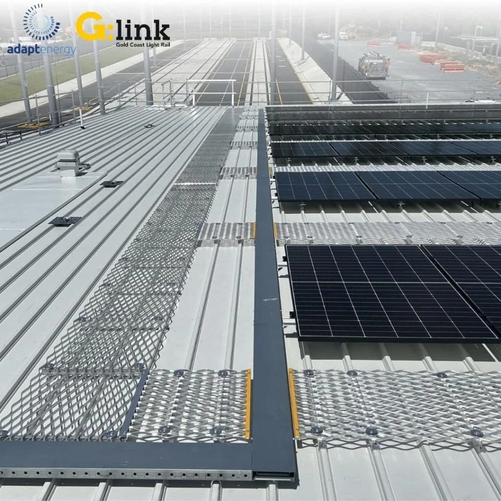 30 kW for a light rail depot commercial solar installation at Southport, Gold Coast, photograph 4