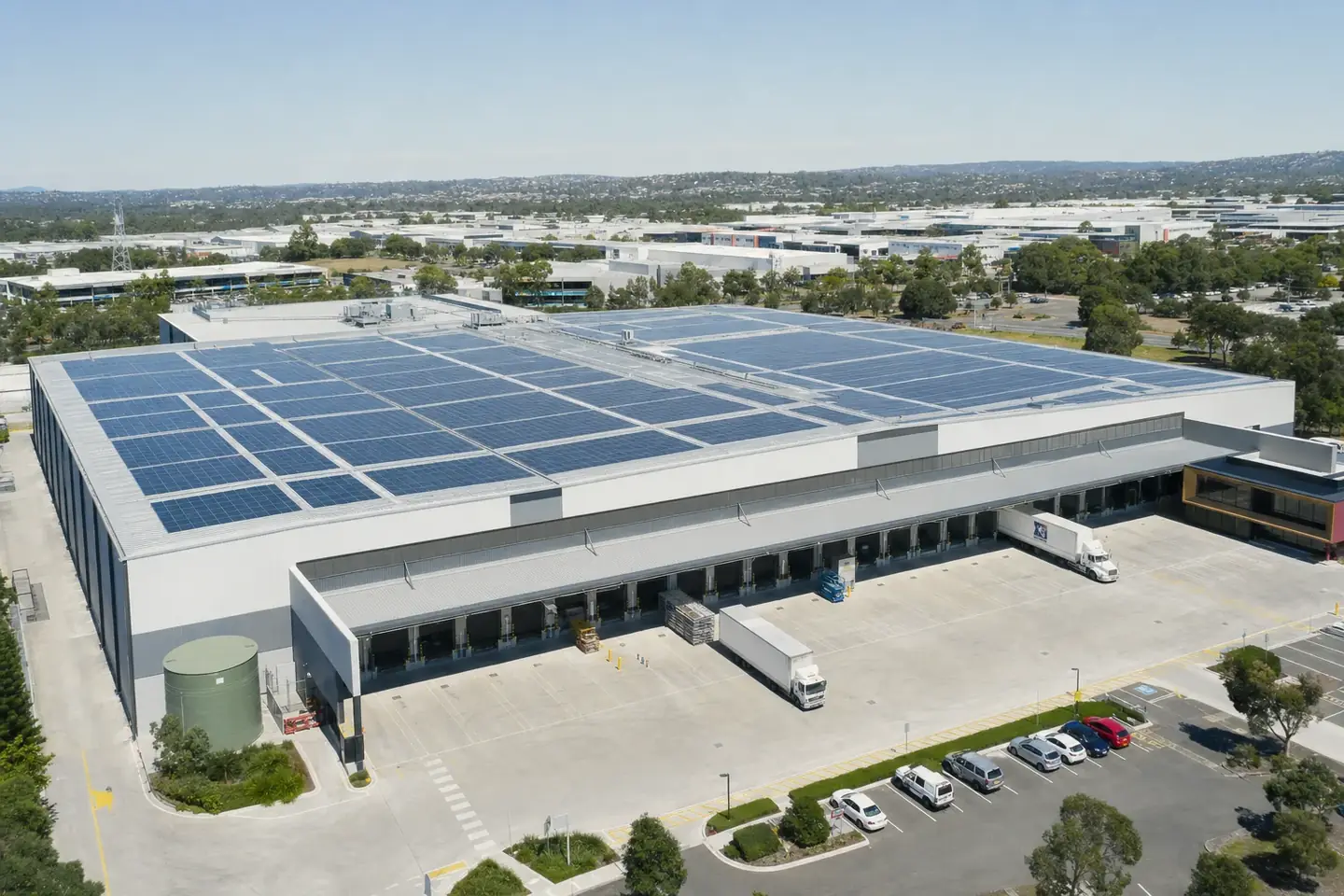 Commercial solar for warehousing & logistics on the Gold Coast